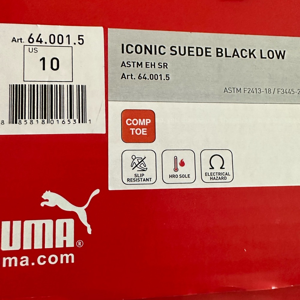 Puma Men’s Comp Toe Shoes - Picture 6 of 6